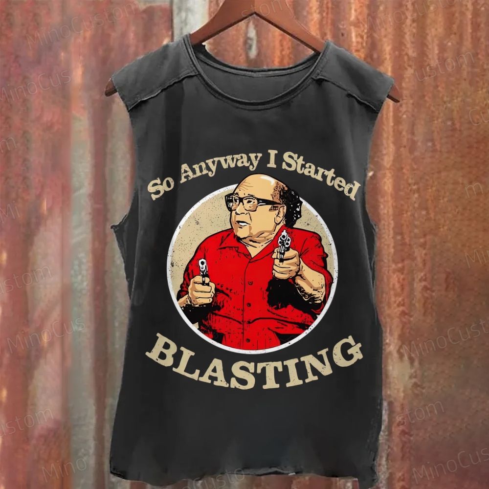 Anyway l Started Blasting Washed Tank Top 