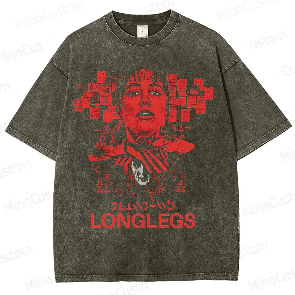 LONGLEGS Horror Washed T-Shirt