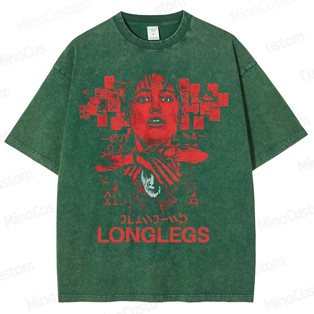 LONGLEGS Horror Washed T-Shirt