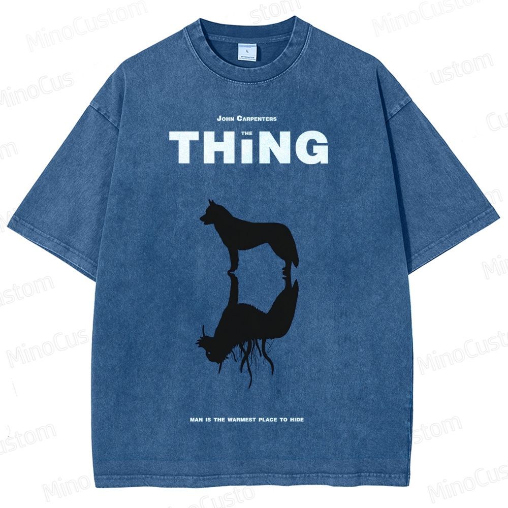 The Thing Movie Graphic Washed T - Shirt