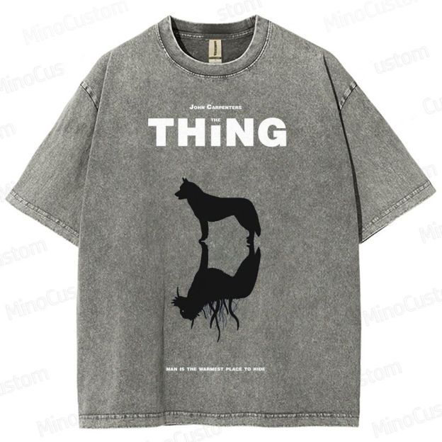 The Thing Movie Graphic Washed T - Shirt