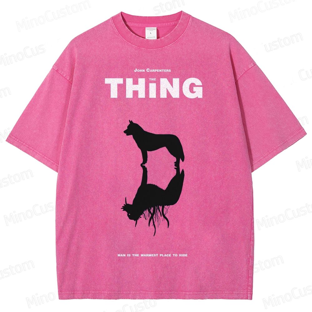 The Thing Movie Graphic Washed T - Shirt
