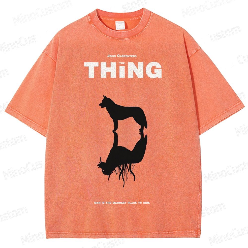 The Thing Movie Graphic Washed T - Shirt