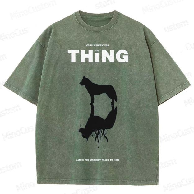 The Thing Movie Graphic Washed T - Shirt