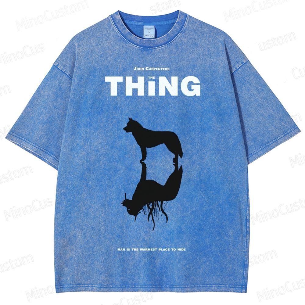 The Thing Movie Graphic Washed T - Shirt