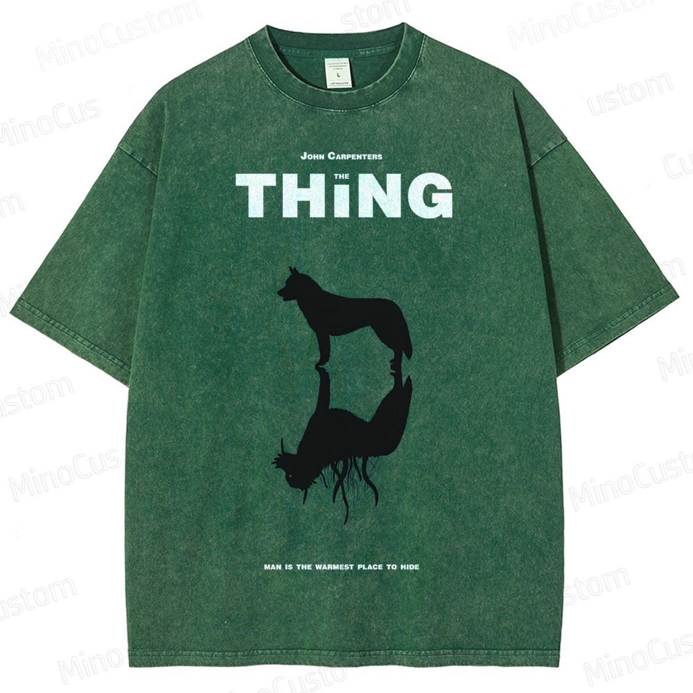 The Thing Movie Graphic Washed T - Shirt