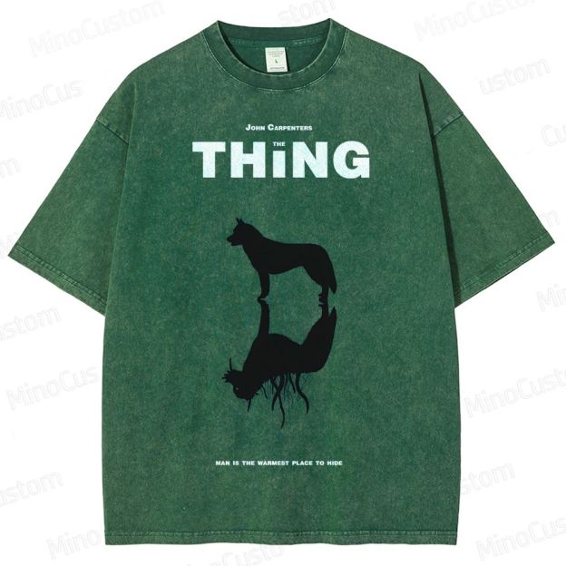 The Thing Movie Graphic Washed T - Shirt