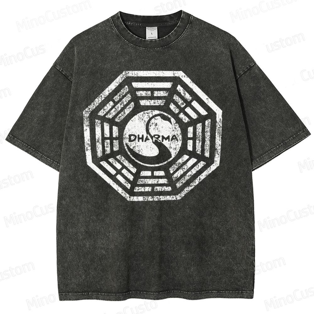 Dharma Initiative Vintage Washed T-Shirt