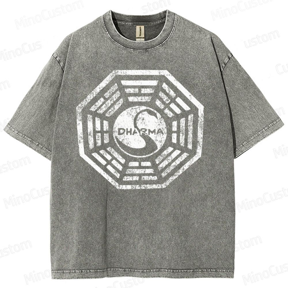 Dharma Initiative Vintage Washed T-Shirt 