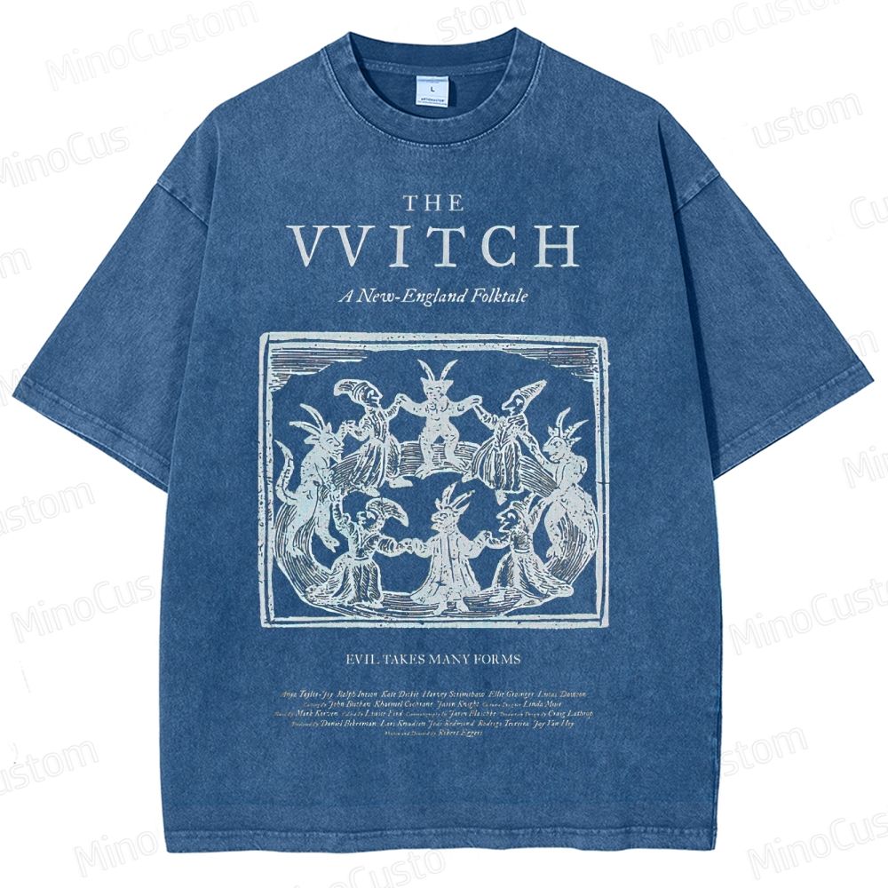 The Witch Movie Graphic Washed T - Shirt