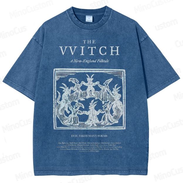 The Witch Movie Graphic Washed T - Shirt