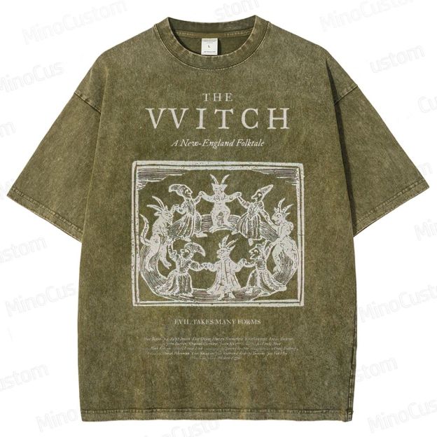 The Witch Movie Graphic Washed T - Shirt