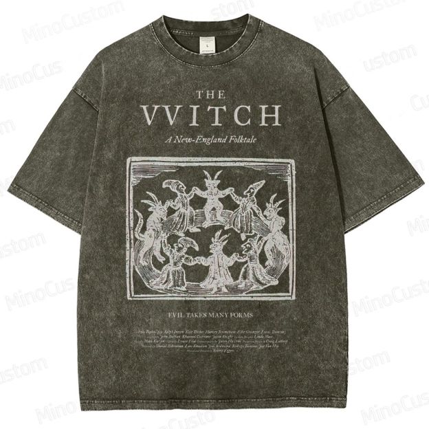 The Witch Movie Graphic Washed T - Shirt