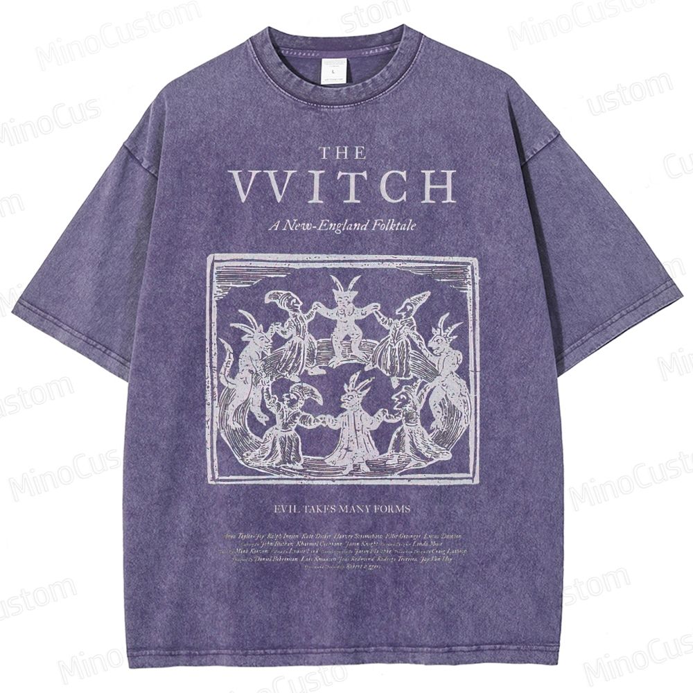 The Witch Movie Graphic Washed T - Shirt