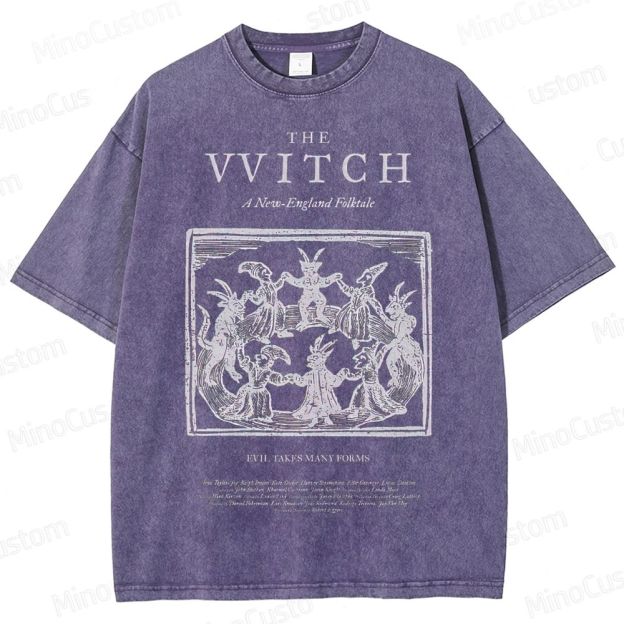 The Witch Movie Graphic Washed T - Shirt