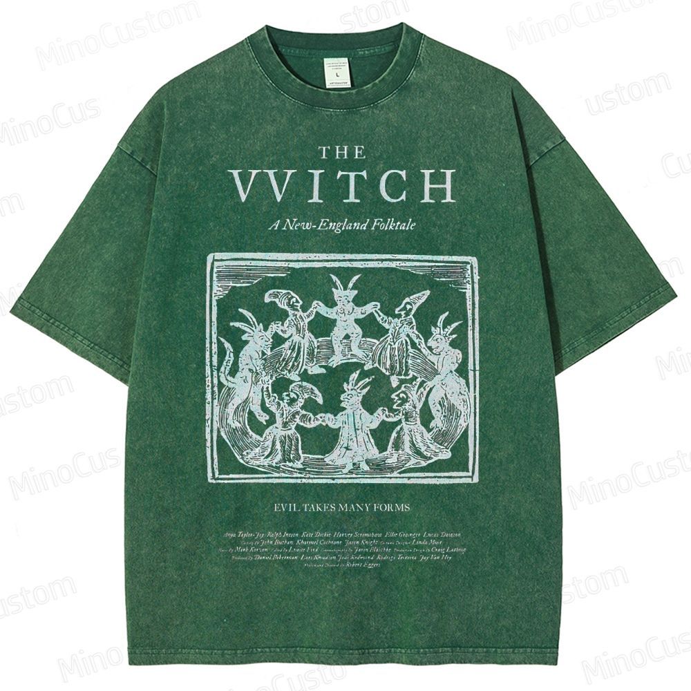 The Witch Movie Graphic Washed T - Shirt