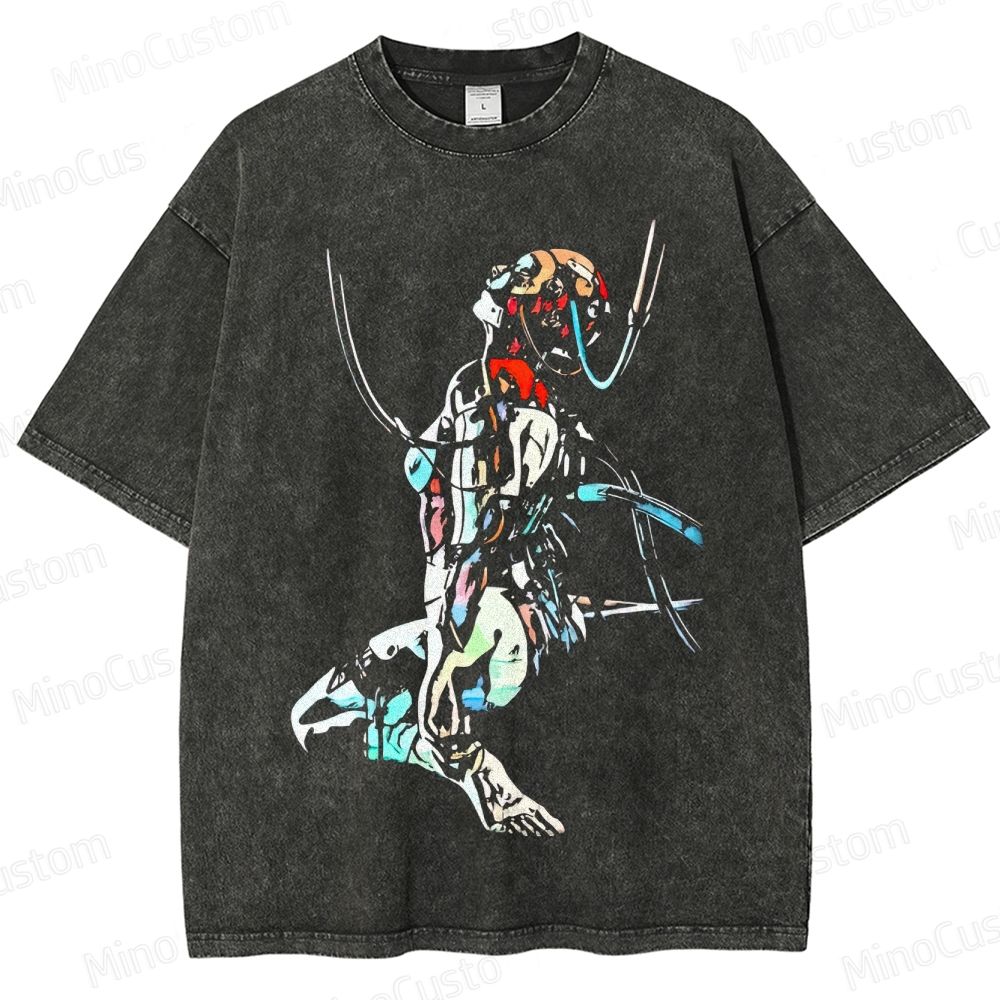 Ghost in the Shell Graphic Washed T - Shirt