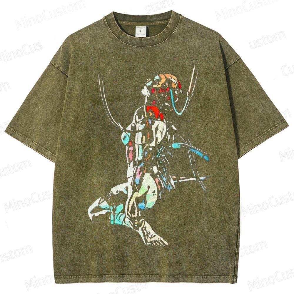 Ghost in the Shell Graphic Washed T - Shirt