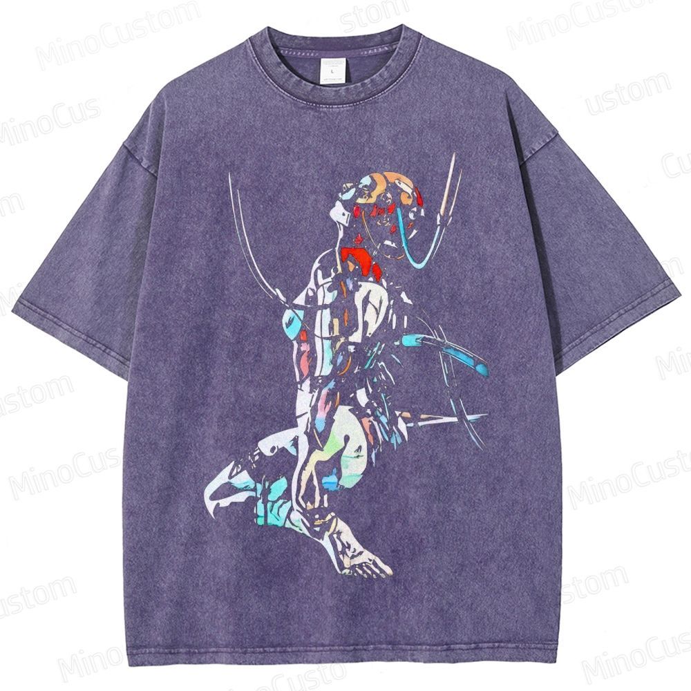 Ghost in the Shell Graphic Washed T - Shirt