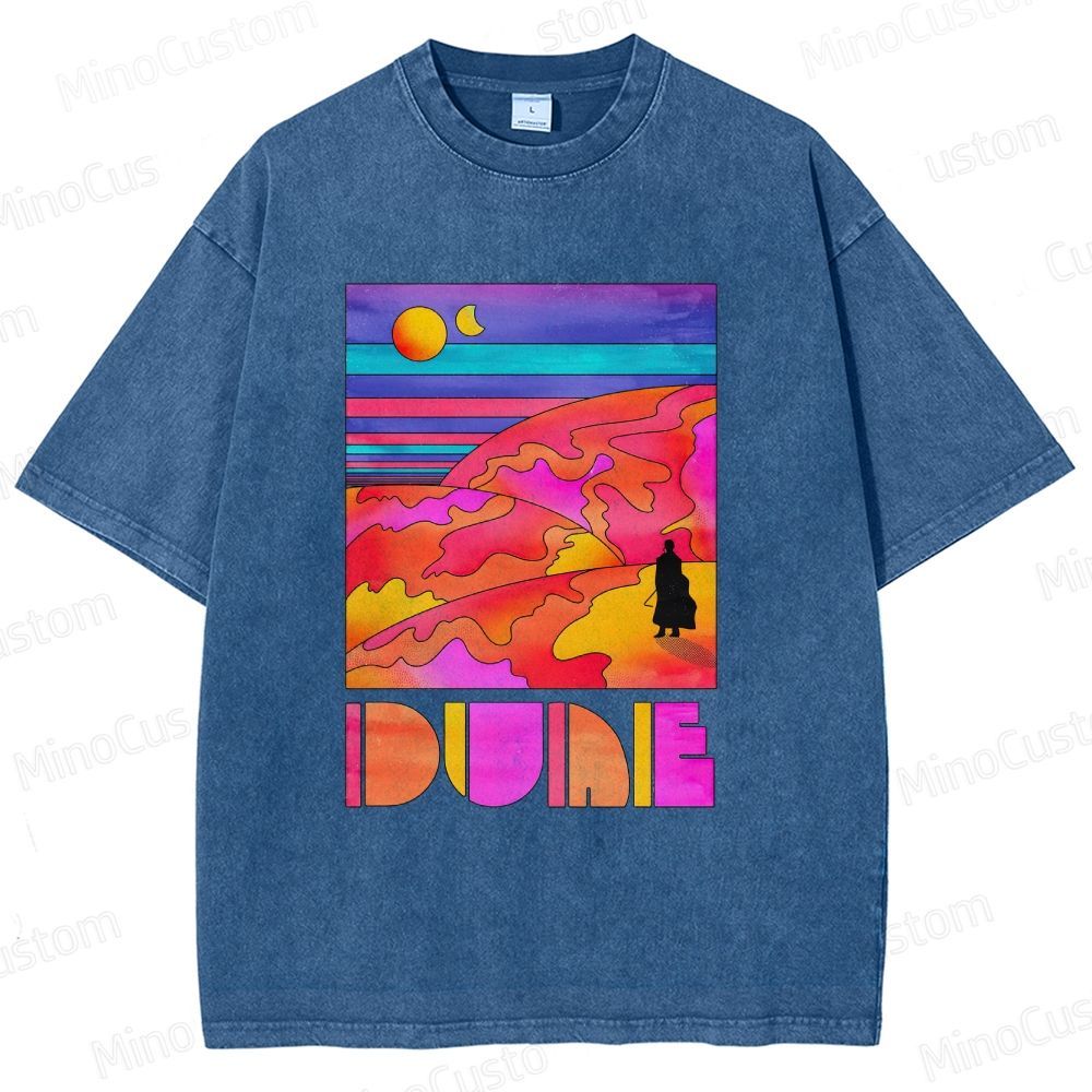 Dune Movie Graphic Washed T - Shirt