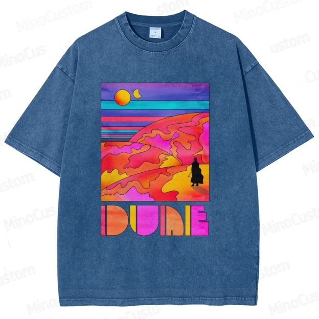 Dune Movie Graphic Washed T - Shirt