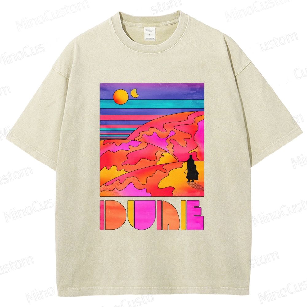 Dune Movie Graphic Washed T - Shirt