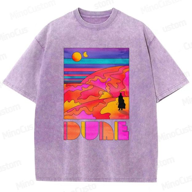 Dune Movie Graphic Washed T - Shirt