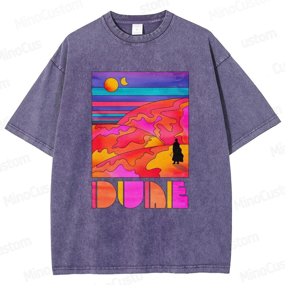 Dune Movie Graphic Washed T - Shirt
