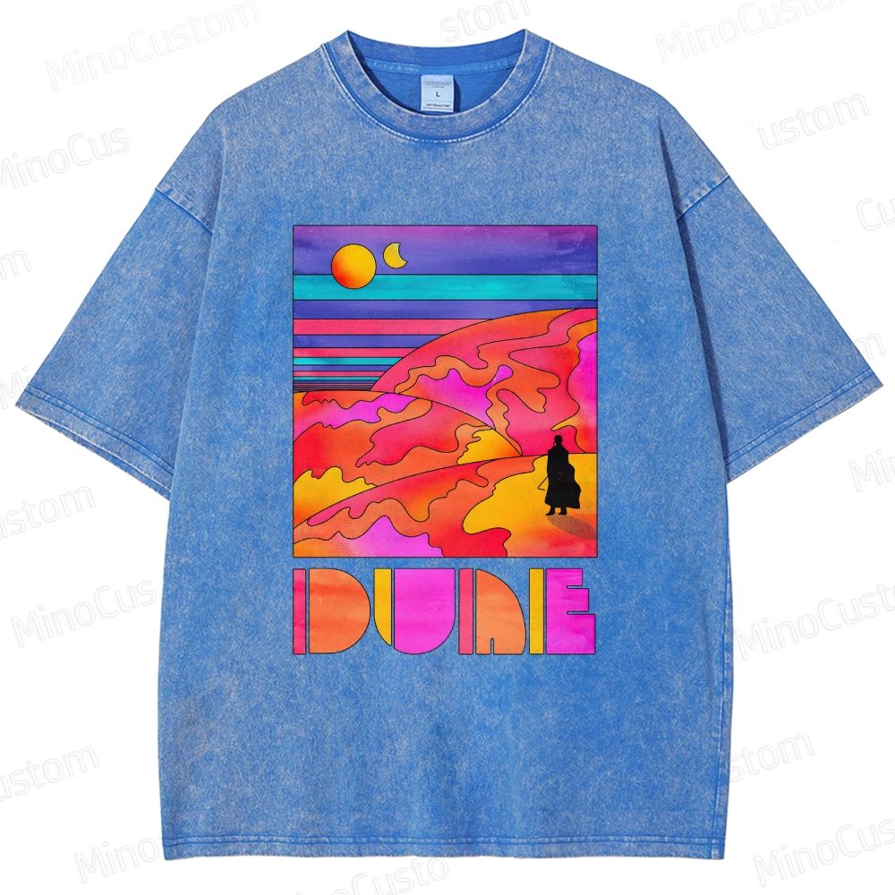 Dune Movie Graphic Washed T - Shirt