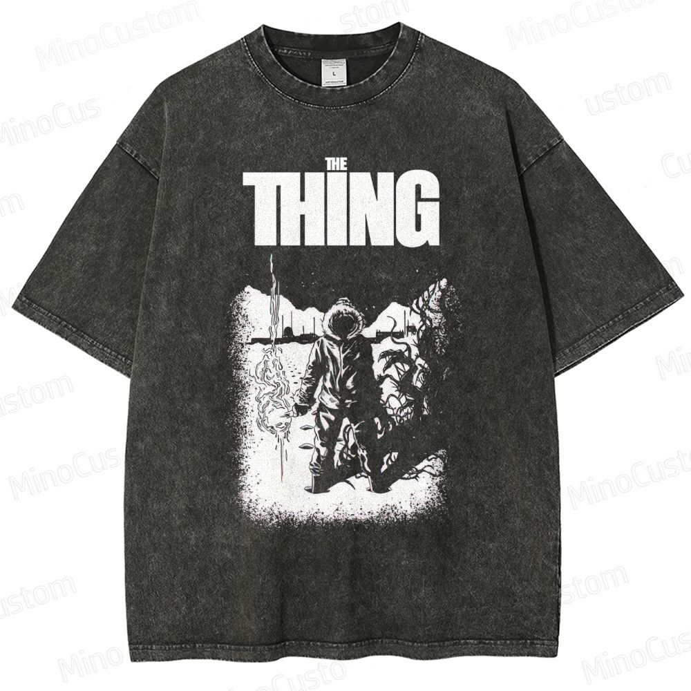 The Thing Movie Graphic Washed T - Shirt