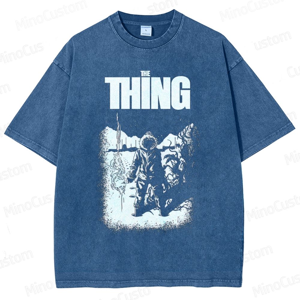 The Thing Movie Graphic Washed T - Shirt