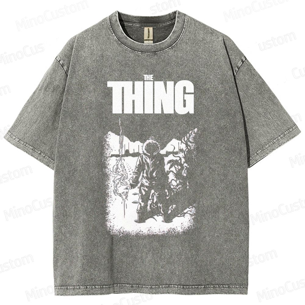 The Thing Movie Graphic Washed T - Shirt