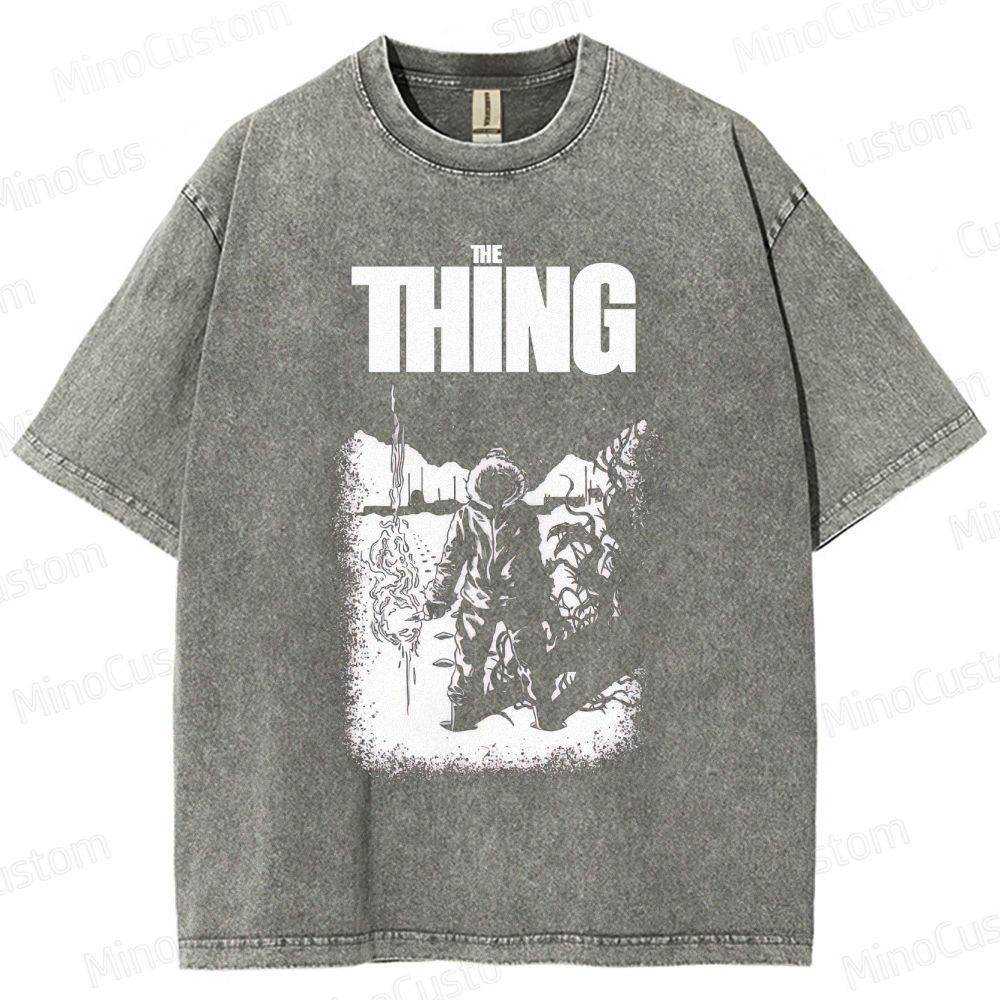 The Thing Movie Graphic Washed T - Shirt