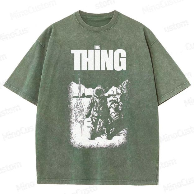 The Thing Movie Graphic Washed T - Shirt