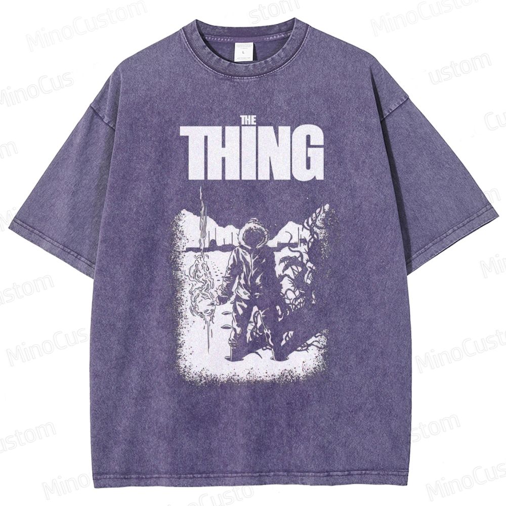 The Thing Movie Graphic Washed T - Shirt