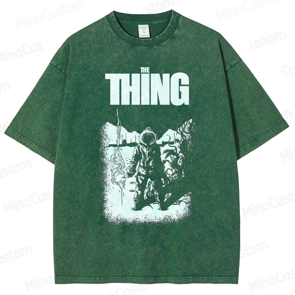 The Thing Movie Graphic Washed T - Shirt