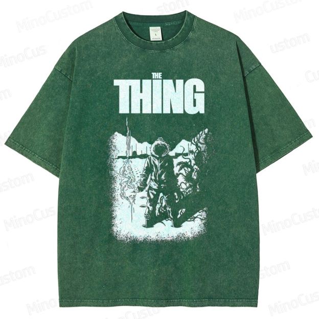 The Thing Movie Graphic Washed T - Shirt