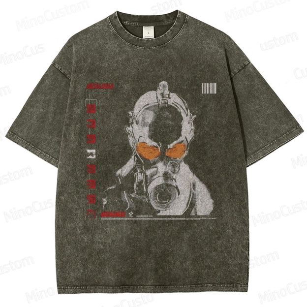 Metal Gear Graphic Washed T - Shirt