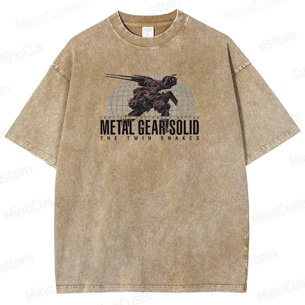 Metal Gear Solid: The Twin Snakes Graphic Washed T - Shirt