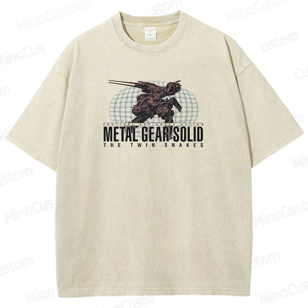 Metal Gear Solid: The Twin Snakes Graphic Washed T - Shirt