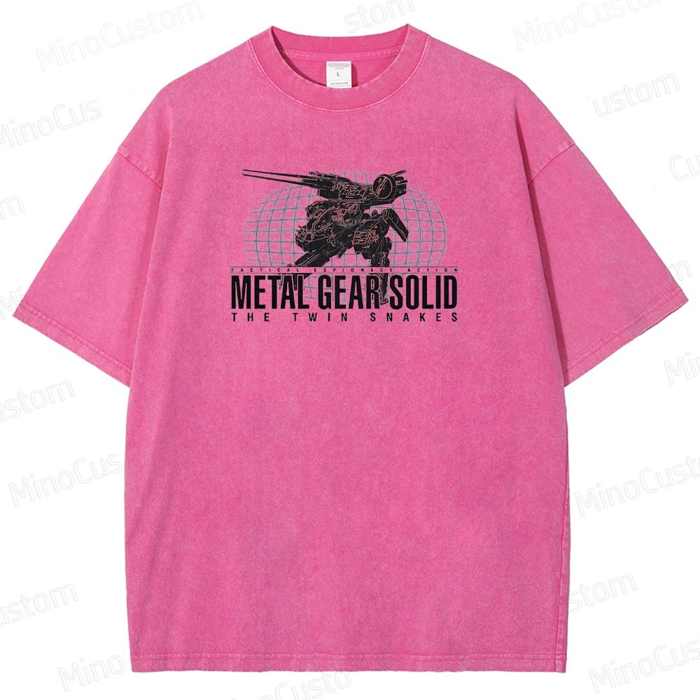 Metal Gear Solid: The Twin Snakes Graphic Washed T - Shirt