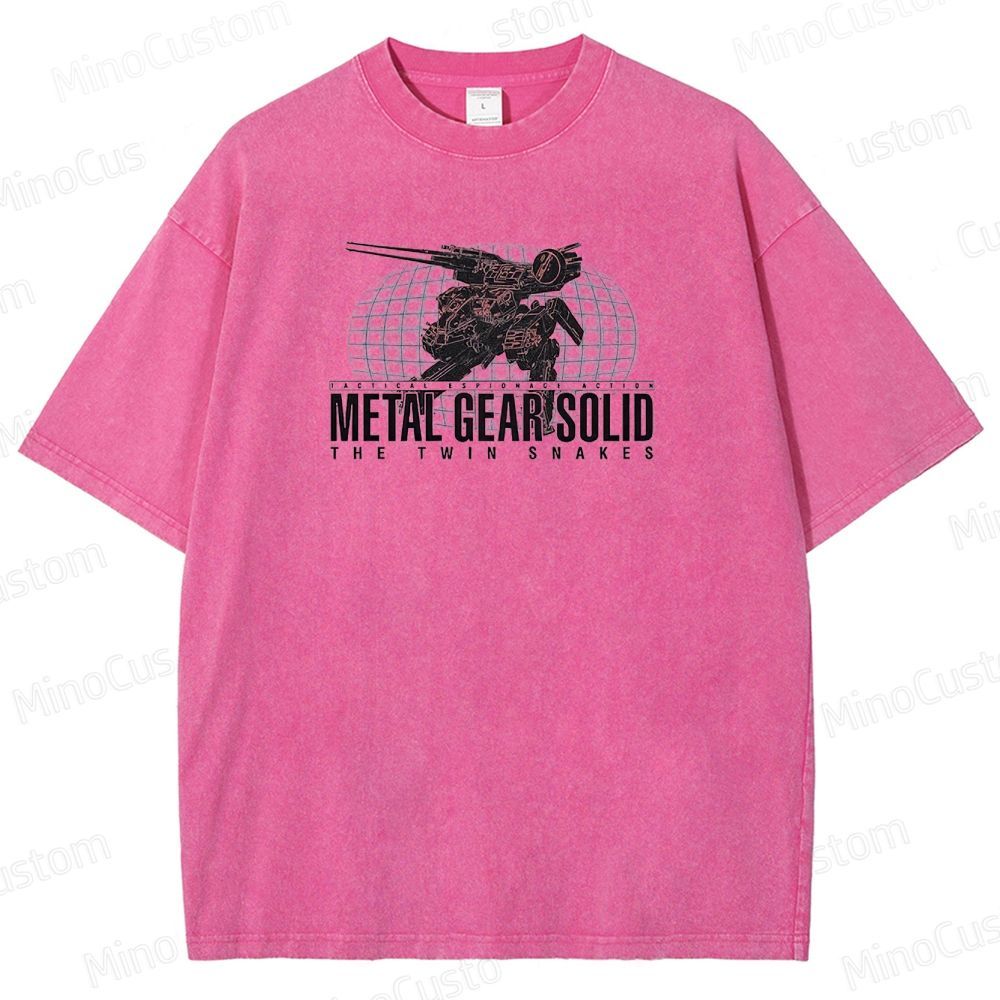 Metal Gear Solid: The Twin Snakes Graphic Washed T - Shirt
