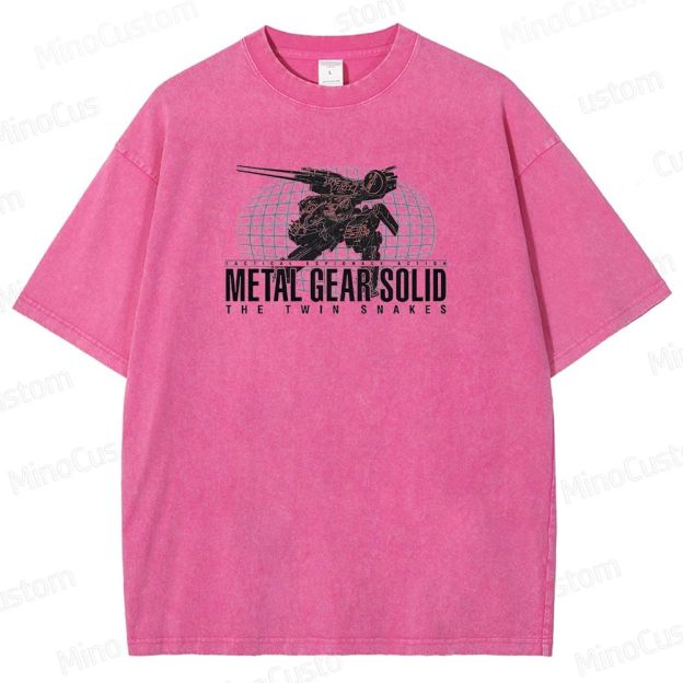 Metal Gear Solid: The Twin Snakes Graphic Washed T - Shirt