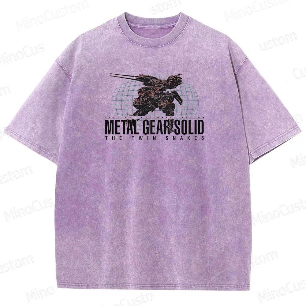 Metal Gear Solid: The Twin Snakes Graphic Washed T - Shirt