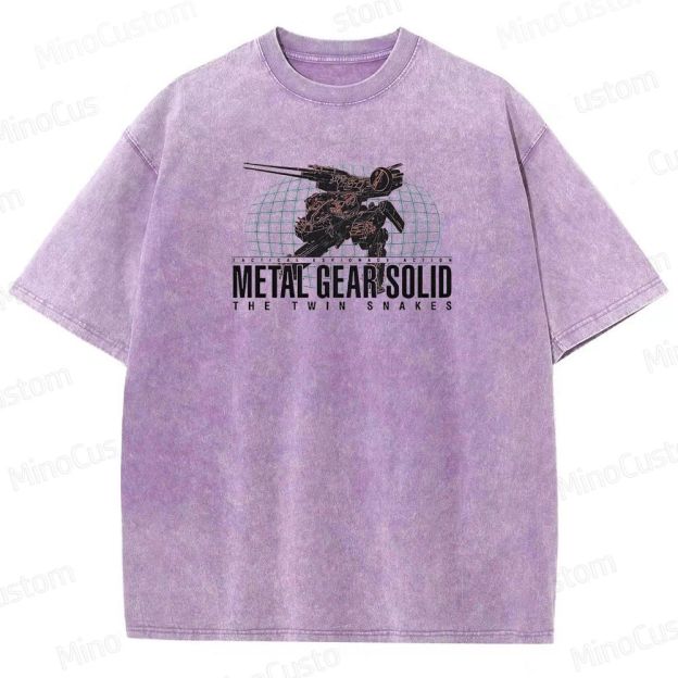 Metal Gear Solid: The Twin Snakes Graphic Washed T - Shirt