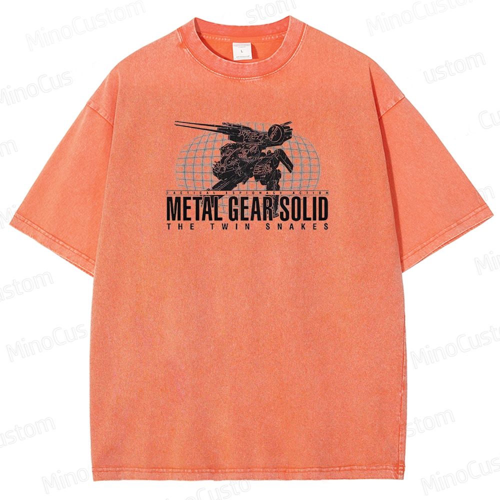 Metal Gear Solid: The Twin Snakes Graphic Washed T - Shirt