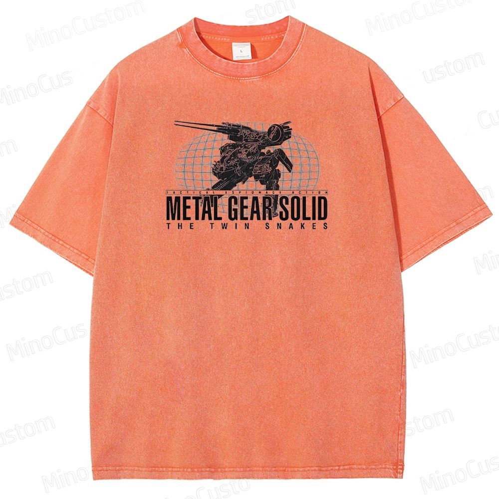Metal Gear Solid: The Twin Snakes Graphic Washed T - Shirt