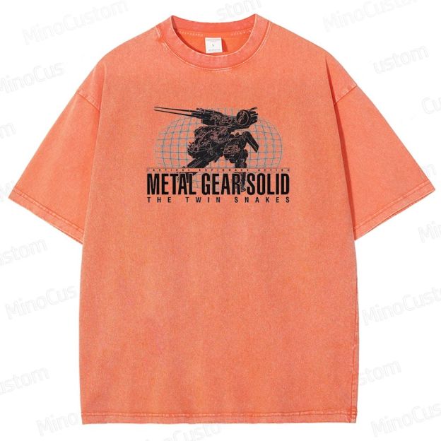 Metal Gear Solid: The Twin Snakes Graphic Washed T - Shirt