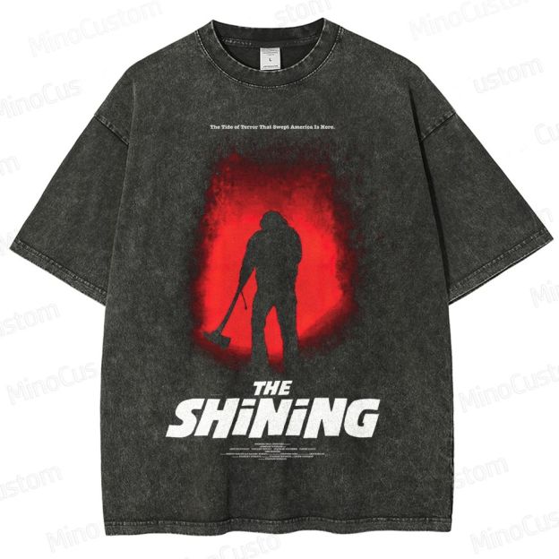 The Shining Movie Graphic Washed T - Shirt