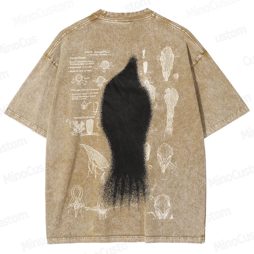 Arrival Movie Graphic Washed T - Shirt